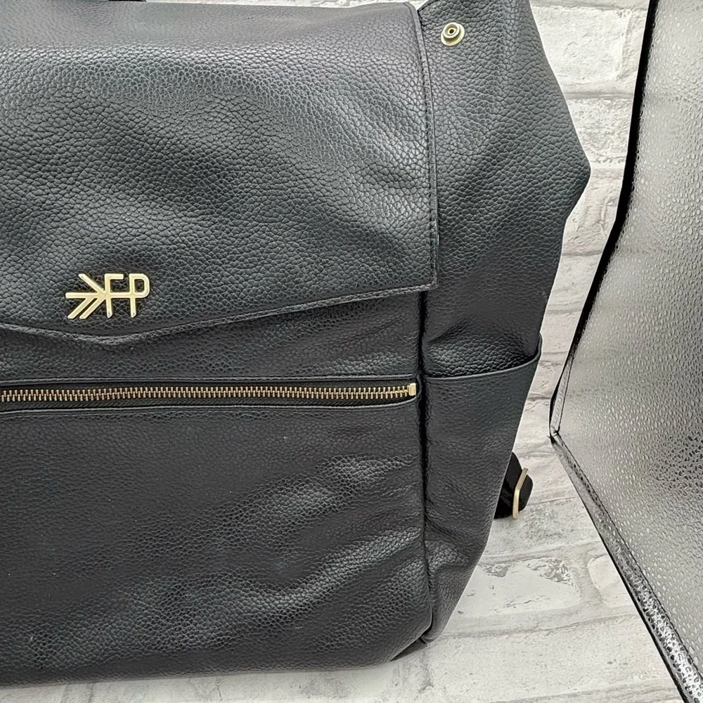 Freshly Picked Black Baby Bag Backpack